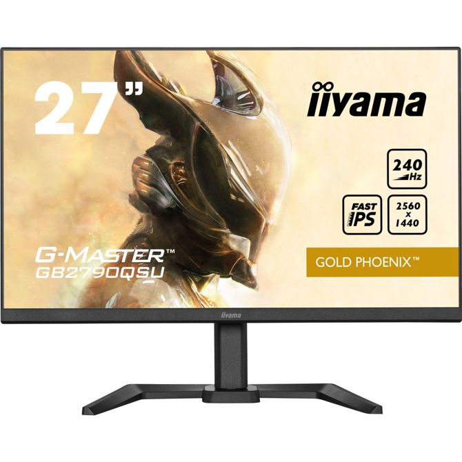 Gaming monitor IIYAMA G-MASTER Gold Phoenix GB2790QSU-B5 68,5cm (27) QHD IPS LCD DP/HDMI/USB FreeSync 0,1ms 240Hz zvočniki. ćrna 2