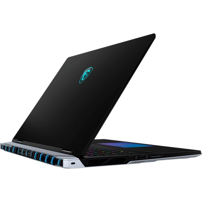 Prenosnik MSI Titan 18 HX (A14VIG-069), i9-14900HX/64 GB/SSD 4 TB NVMe/45,8 cm (18), 3840 x 2400 (WQUXGA)/64 GB/SSD 4 TB NVMe/RTX 4090/Win11Pro, črno-srebrn (001822-069) 3