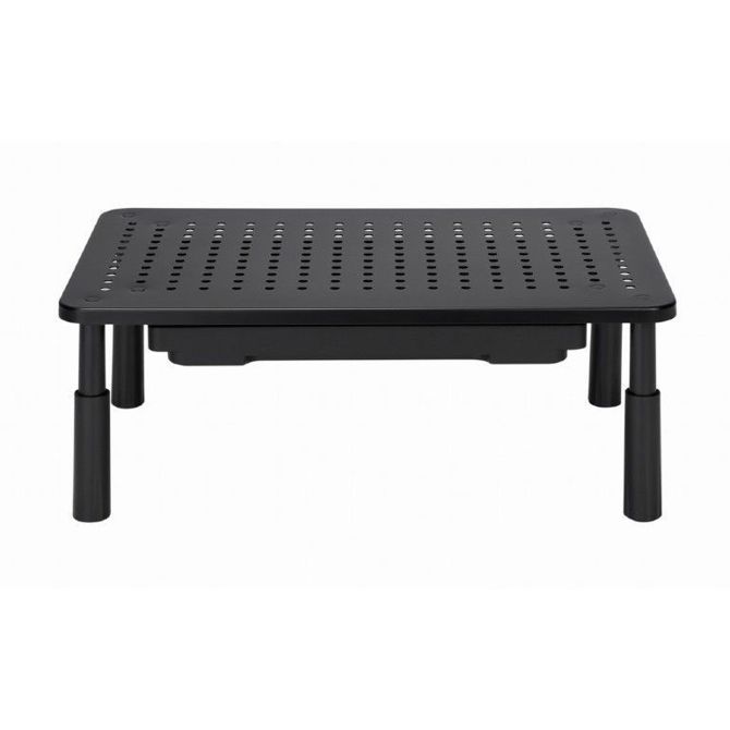 Gembird MS-TABLE-D-01 nastavljivo stojalo za monitor s predalom, 20kg, kovinsko 3
