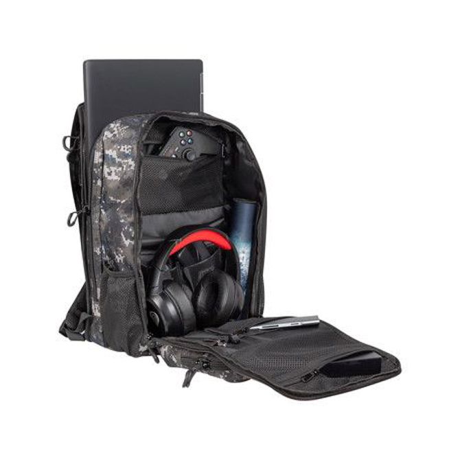GENESIS PALLAD 450 LITE CAMO univerzalni nahrbtnik, vojaški, za prenosnike do 15.6, sistem MOLLE, nastavljiv, trpežen, camo 5