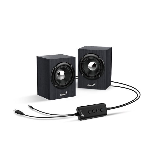 Genius SP-HF385BT (31730046400) 2.0, 4W črn USB BT zvočnik 2