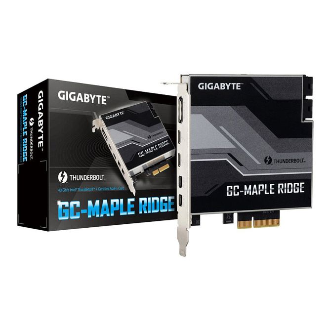Dodatna kartica GIGABYTE Intel Thunderbolt 4 s certifikatom 1xDP 2xMini DP 2xThunderbolt 3