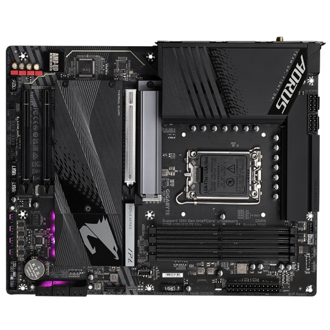 GIGABYTE Z790 AORUS ELITE AX, DDR5, SATA3, USB3.2Gen2x2, DP, 2.5GbE, WIFI 6E, LGA1700 ATX 2