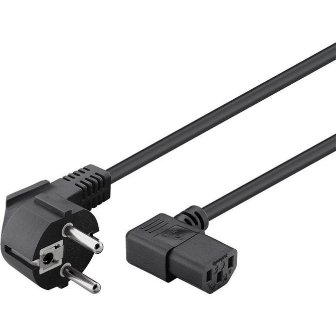 GOOBAY 250V(AC) 1,5m črn napajalni kabel 2