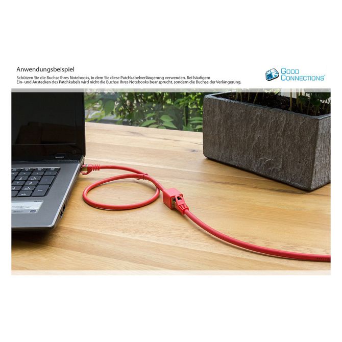 Good Connections Cat.6 patch kabel S/FTP rdeč 5m 9821174603 3