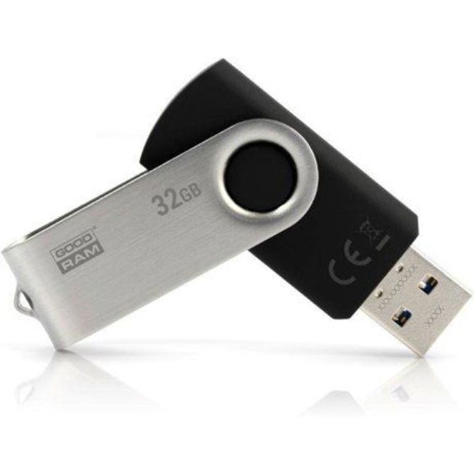 Goodram USB KLJUČ 32GB za shranjevanje podatkov črno srebrn 2