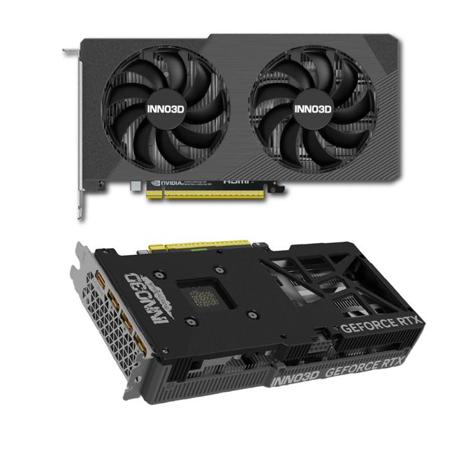 Grafična kartica Inno3d GeForce RTX 5060 TWIN X2 8GB (DLSS 4, 3x DisplayPort, 1x HDMI 2.1) 2