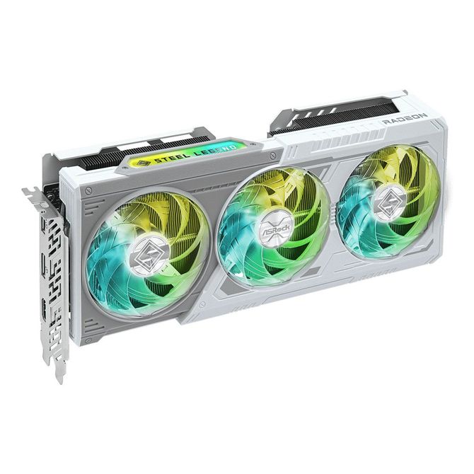 Grafična kartica Asrock Radeon RX 9060 XT STEEL LEGEND OC 16GB GDDR6, PCIe 5.0, 3320 MHz, 185 W 3