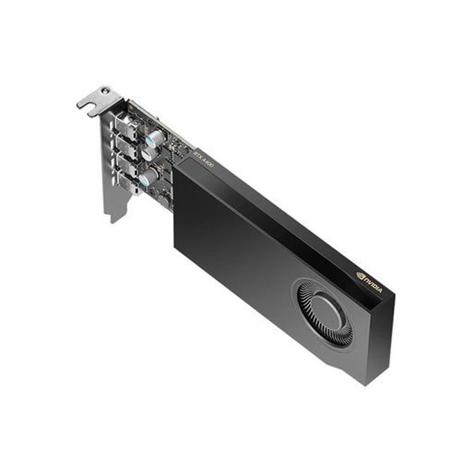 Grafična kartica NVIDIA RTX A400, 4GB GDDR6, PCIe 4.0 x8, 4x mDP-DP, Low Profile, PNY 3