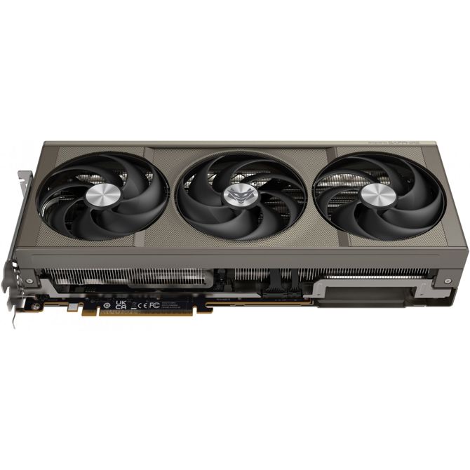 Grafična kartica Sapphire Radeon RX 9070 Nitro+ Gaming OC (siva, RDNA4, GDDR6, 3x DisplayPort, 1x HDMI) 4