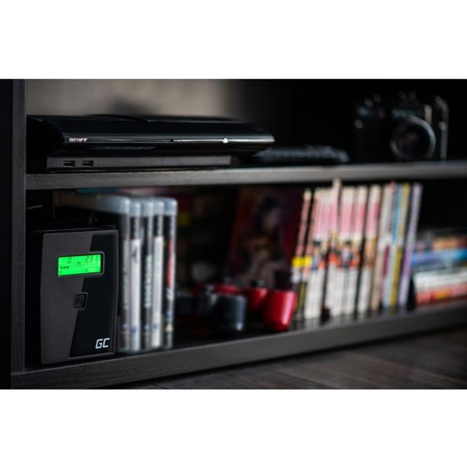 Prenapetostna zaščita Green Cell 1500VA 900W 230V Black 5