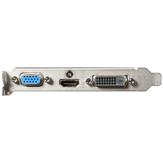 Grafična kartica Gigabyte GeForce GT 710 2 GB GDDR3, PCI Express 2.0, HDMI/DVI/VGA, aktivno hlajenje 3
