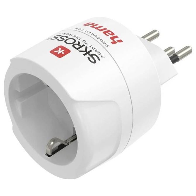 Hama 00223484 potovalni adapter  Reiseadapter Typ J, L, N, 3-polig, für die Schweiz, Italien und Brasilien 2
