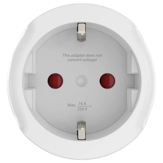 Hama 00223484 potovalni adapter  Reiseadapter Typ J, L, N, 3-polig, für die Schweiz, Italien und Brasilien 4