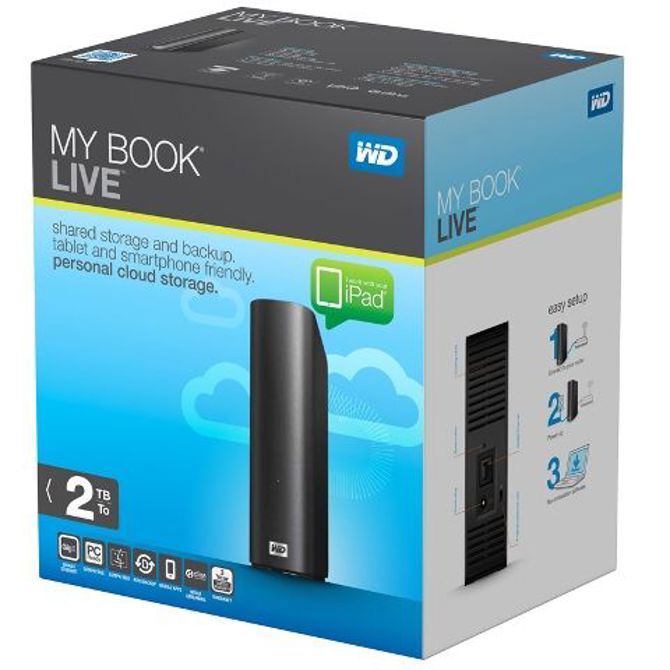 Zunanji disk WD MyBook Live 2TB ( WDBACG0020HCH-EESN) 4