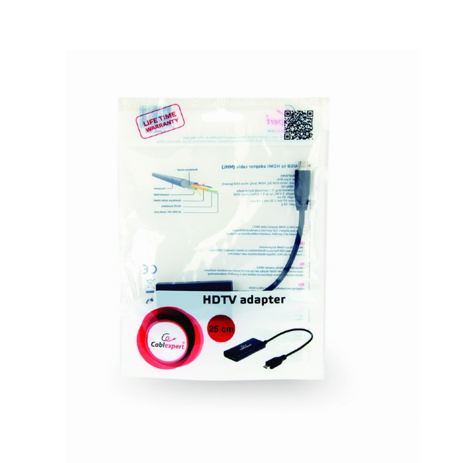 HDTV adapter MHL 5-pinski 3