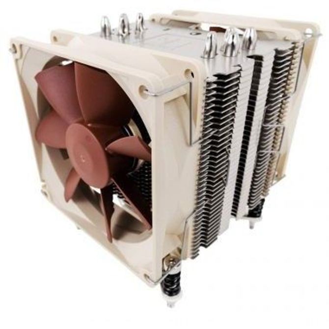Hladilnik za računalnike Noctua NH-U9DX i4, 92 mm ventilator, primeren za strežnike, aluminij/baker, za podnožja 1356/1366/2011/2011-3 2