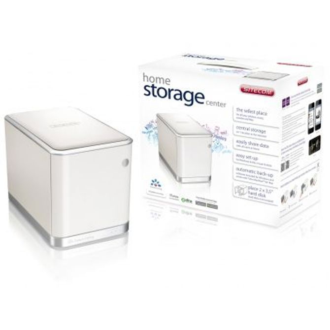 SITECOM MD-254 Home Storage Center - DLNA, Printserver, Squezebox , Timemachine, iMedia control 3