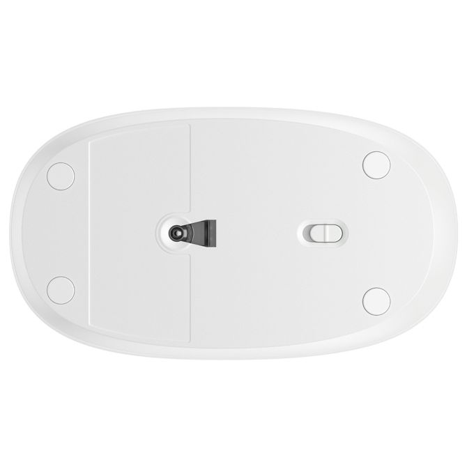 Miška HP 240 Bluetooth optična 1600 DPI bela za obe roki 15-mesečna baterija 5
