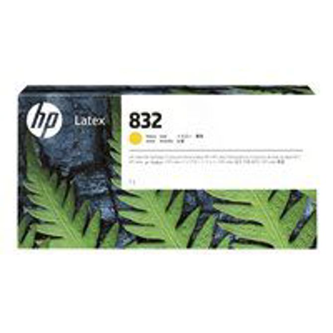 Črnilo HP 832 1L Yellow Latex Ink Cartridge 4