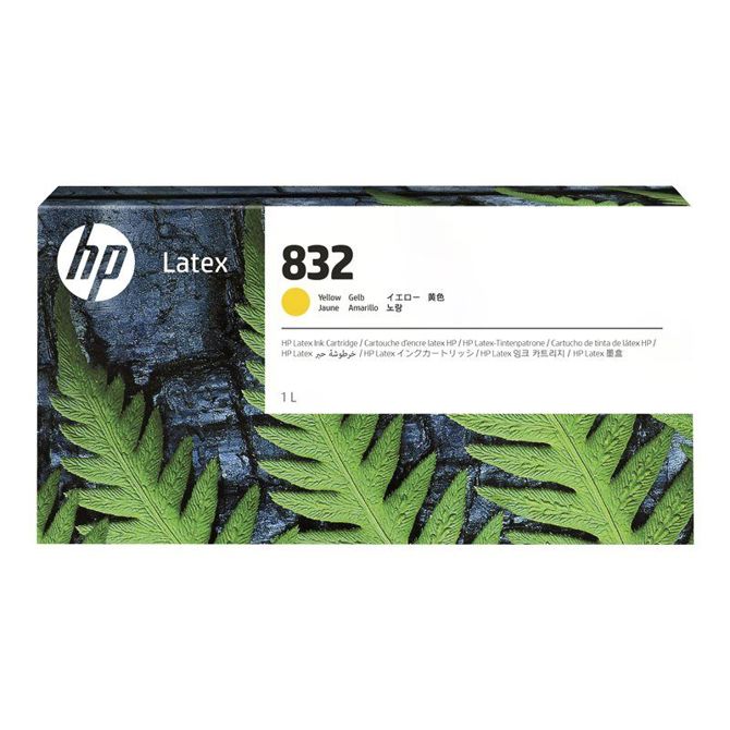 Črnilo HP 832 1L Yellow Latex Ink Cartridge 5