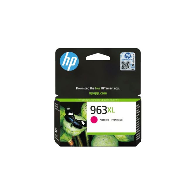 HP 963XL originalna črnilna kartuša z visokim donosom, Magenta 2