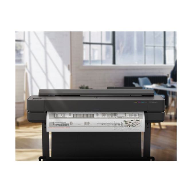 Risalnik HP DesignJet T650 36inch LFP 2025 Colour Ink-Jet A0 ANSI D Roll 91.4cmx45.7 m 2400x1200dpi 0.45 min/page USB LAN Wi-Fi 6