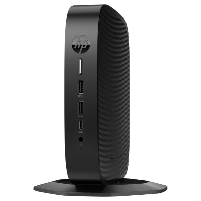 Tanek odjemalec HP Elite t655 z vgrajenim Ryzen R2314 8/32eMMC procesorjem brez operacijskega sistema 9821292157 4