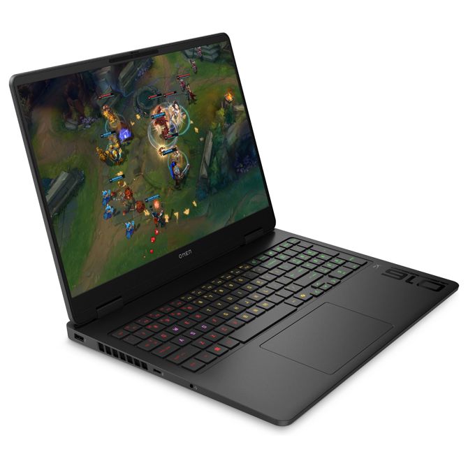 Prenosni računalnik HP Omen 16-ap0091ng AMD Ryzen 9 8940HX, 40,6 cm (16) 2K 144Hz, 16 GB DDR5, 1 TB SSD, RTX 5060 8 GB, DE, W11Home, črna 2