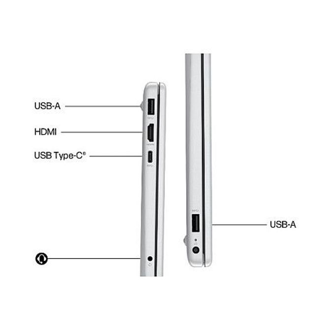 Prenosni računalnik HP OmniBook 3 39,6cm (15,6) FHD Ryzen AI 5 330, 16GB RAM, 512GB SSD, DE, Win 11 Home, srebrna 6