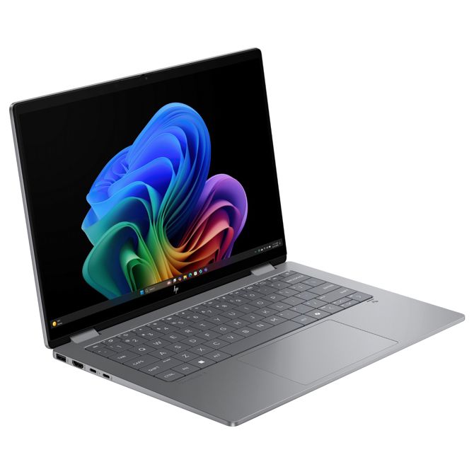 Prenosni računalnik HP OmniBook X Flip 14-fm0455ng 14 OLED 2K na dotik, Intel Core Ultra 7, 16GB RAM, 1TB SSD, AI, DE, Windows 11 Home 2