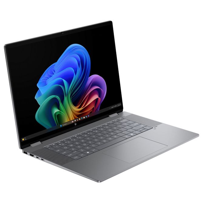 Prenosni računalnik HP OmniBook X Flip 40,6cm (16) 2K na dotik Ryzen AI 5 340, 16 GB RAM, 512 GB SSD, DE, Windows 11 Home, srebrna 2