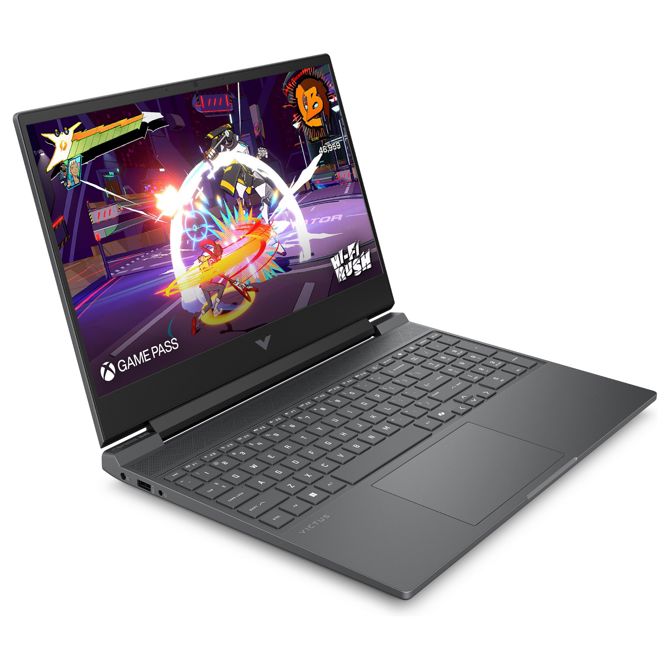Prenosni računalnik HP Victus 15-fb3470ng, 39,6cm (15,6) FHD 144Hz IPS R7-7445H, 16GB RAM, 512GB SSD, RTX 4050, DE, brez OS, črna 2