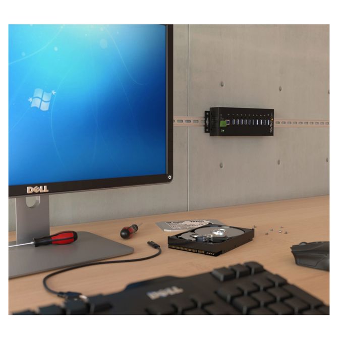 10-PORTNI INDUSTRIJSKI USB 3.0 HUB 4