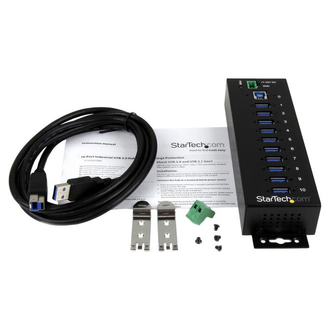10-PORTNI INDUSTRIJSKI USB 3.0 HUB 5