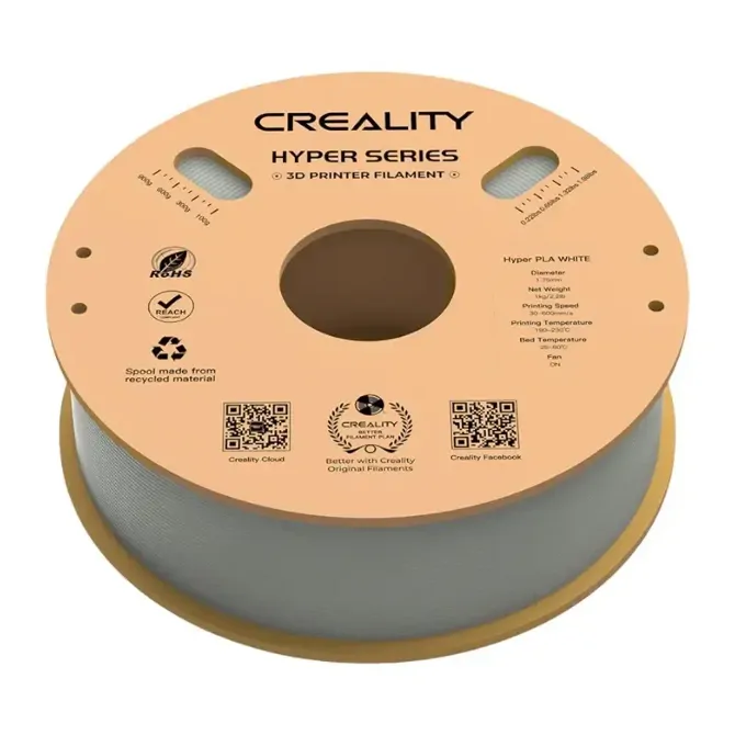 Filament Hyper PLA Creality (bela) 3