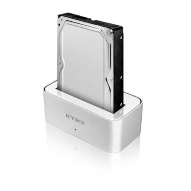 Icybox IB-111StU3-Wh priklopna postaja za 1x HDD/SSD z vmesnikom USB 3.0 Type-A 2