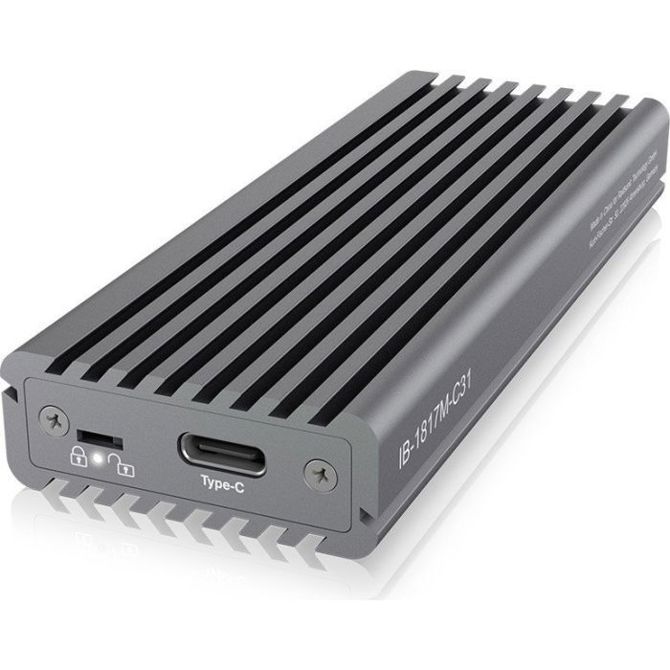Ohišje Icy Box USB 3.1 za M.2 NVMe SSD (IB-1817M-C31) 2