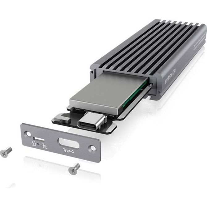 Ohišje Icy Box USB 3.1 za M.2 NVMe SSD (IB-1817M-C31) 5