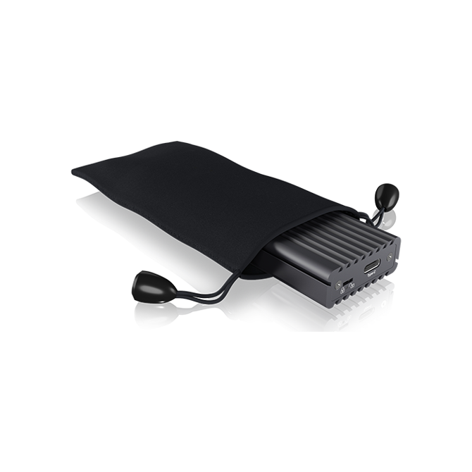IcyBox IB-1817MC-C31 USB-C  in USB-A 3.1 ohišje za M.2 NVMe in SATA SSD z zaščito pred pisanjem 6