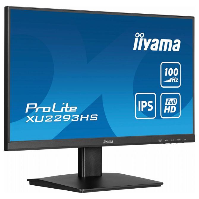 Monitor Iiyama ProLite XU2293HS-B6 54,6 cm (21,5), 1920x1080 (FHD), IPS, 300cd/m2, 16:9 1ms 100Hz HDMI DP zvočnik črn 5