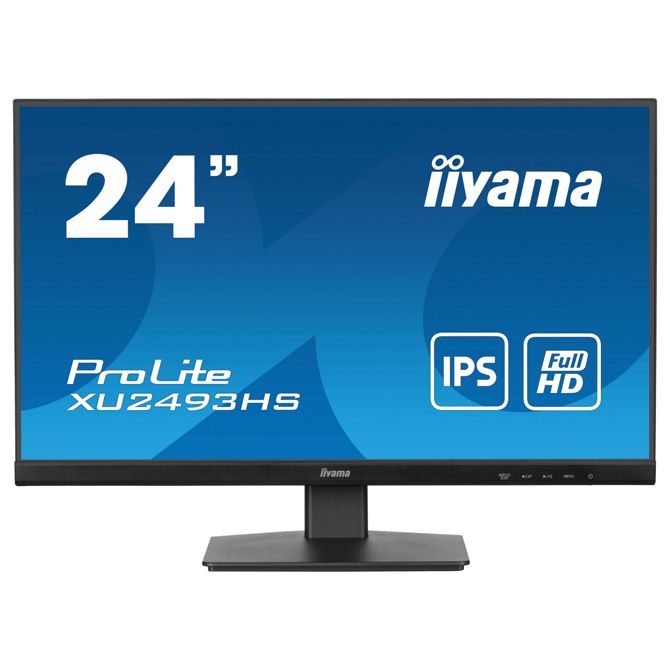 Monitor Iiyama ProLite XU2493HS-B6 60,5cm (23,8) 1920x1080 16:9 FHD IPS 0,5ms 100Hz HDMI DP zvočnik črn 2