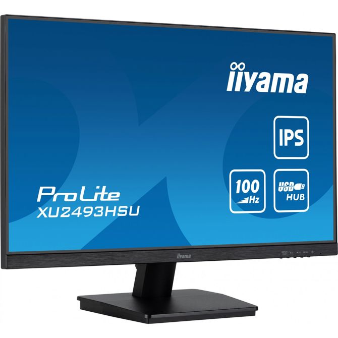 Monitor Iiyama XU2493HSU-B7, 60,5 cm (23,8), 1920 x 1080 FHD, 16:9, IPS, 300 cd/m2, 1ms, črna 2