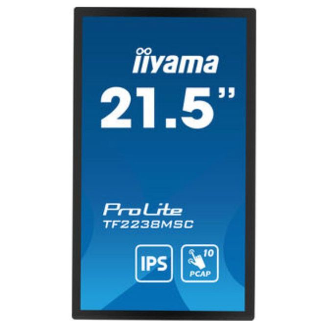 Monitor IYAMA ProLite TF2238MSC-B1 54,6cm (21,5) FHD IPS LCD open frame na dotik 2