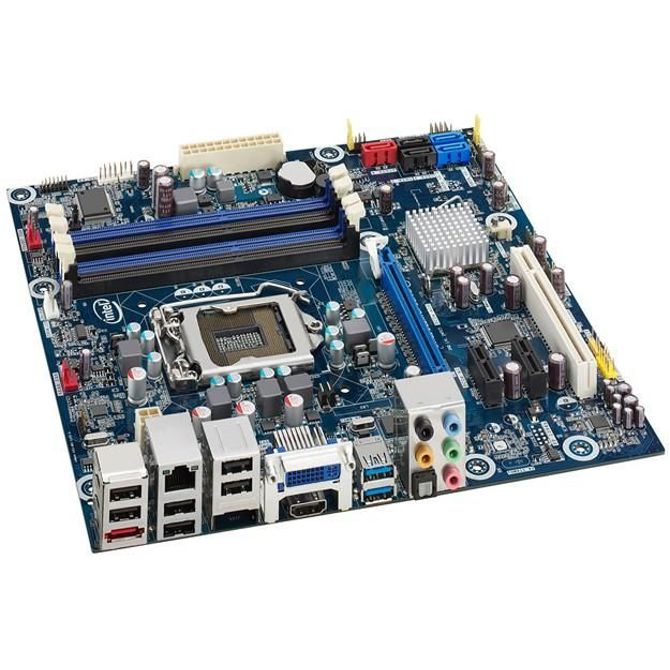 Intel DH67BL osnovna plošča, S1155 2