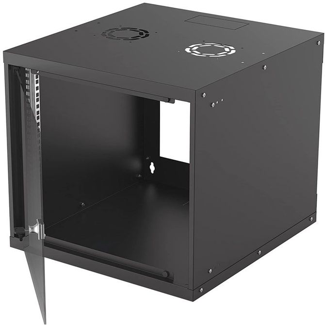 INTELLINET Basic 19'' 6U 540x400 črna zidna komunikacijska omara 2