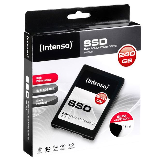 Vgradni SSD disk INTENSO High 240GB 2,5 SATA3 (3813440) SSD 2
