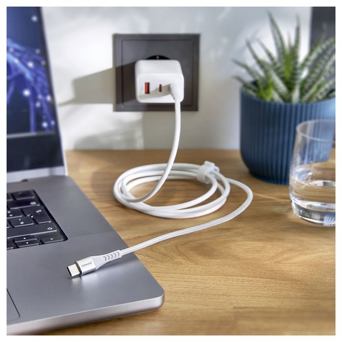 Polnilni kabel Intenso USB-C (ST-ST) 1,5 m, bel 2