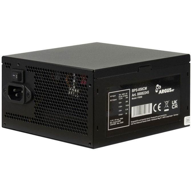 Napajalnik INTER-TECH Argus BPS-850CM 80Plus Bronze ATX 3