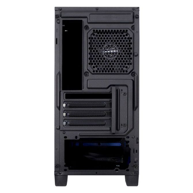INTER-TECH H-606 micro ATX črno ohišje 2